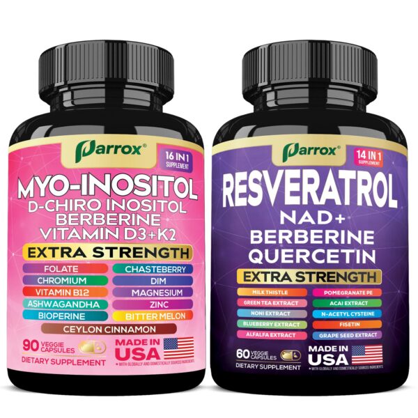 Parrox cápsulas frasco con etiqueta frontal