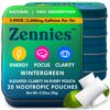Parrox Zennies bolsa cafeína nootrópica Wintergreen frente