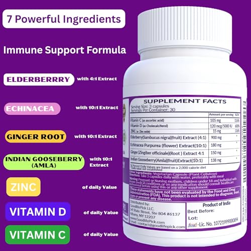 GoodlifePick cápsulas suplemento apoyo inmunológico natural