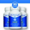 Parte trasera LifeStrength ADK 90 cápsulas