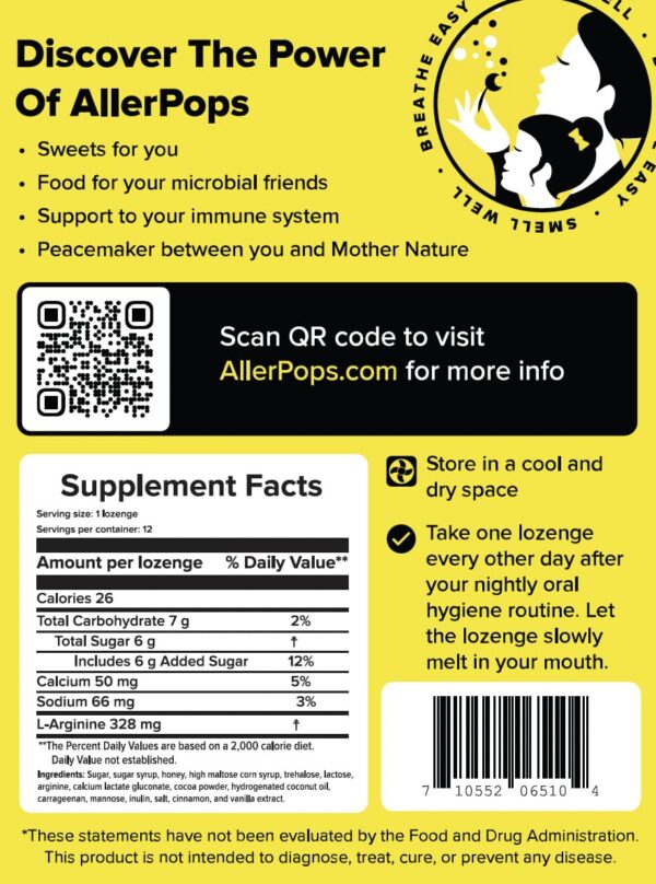 Pasta dental prebiótica AllerPaste tubo