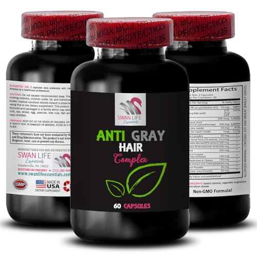 Version 1.0.0 Pastillas anti canas para cabello vibrante SWAN LIFE ESSENTIALS