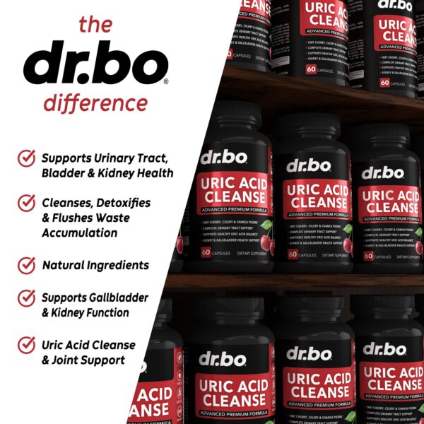 Version 1.0.0 Pastillas detox ácido úrico DR. BO 60 unidades