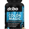 Pastillas detox limpiador de colon Dr Bo frasco