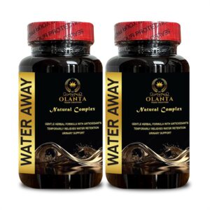 Version 1.0.0 Pastillas naturales eliminación retención agua 2 botellas paquete