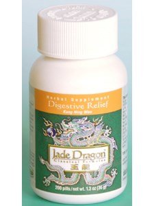 Pastillas Kang Ning Wan alivio digestivo Jade Dragon envase