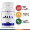 Version 1.0.0 Pastillas MAX-B12 1000 mcg para estrés y energía Stop Aging Now