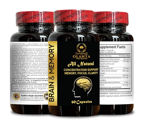 Cápsulas suplemento antioxidantes soporte cerebral