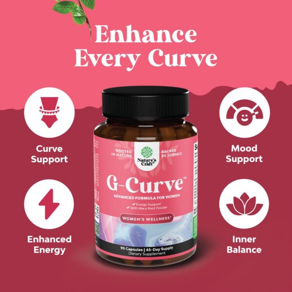 Pastillas naturales Natures Craft para curvas más definidas y confianza