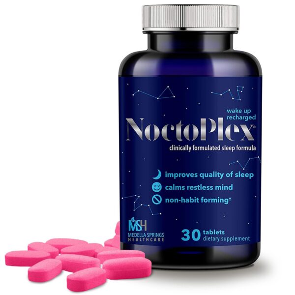 Pastillas NoctoPlex para dormir sin drogas envase 30 pastillas