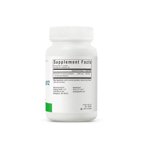 Version 1.0.0 Pastillas sabor suave de Hydrox-Adeno B12 2000 mcg vegano