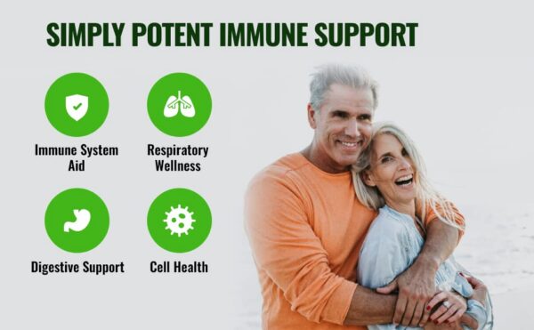 Pastillas de suplemento para defensa inmune Simply Potent