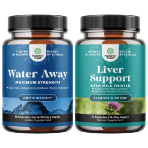 Paquete pastillas Water Away máxima potencia para retención de líquidos