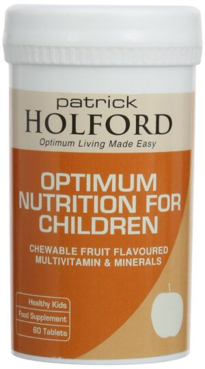 Version 1.0.0 Patrick Holford nutrición óptima para niños botellas de 60 tabletas