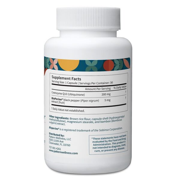 Version 1.0.0 Caja del producto Pattern Wellness CoQ10