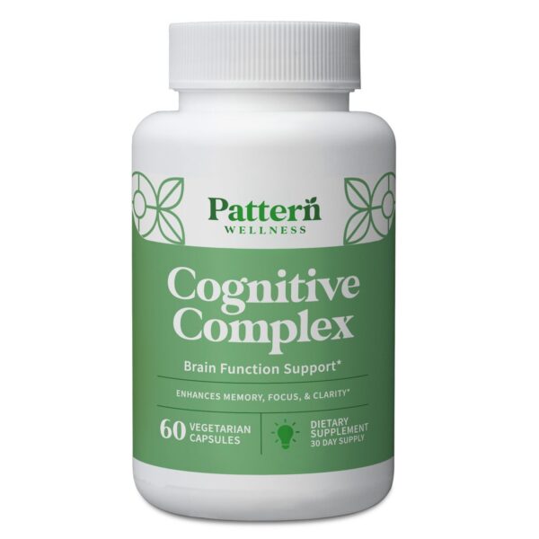 Pattern Wellness suplemento complejo cognitivo memoria enfoque salud cerebral