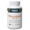 Version 1.0.0 Frasco Pattern Wellness vitamina E 400 IU 90 cápsulas blandas