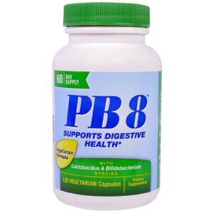 PB8 probiotico acidophilus 120 capsulas salud digestiva