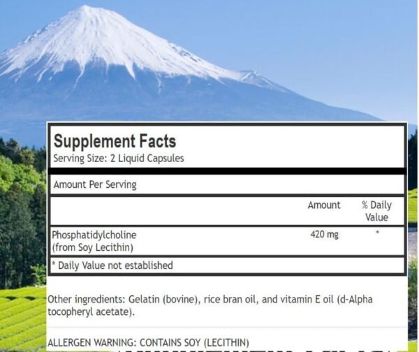 Etiqueta de ingredientes PC Complex