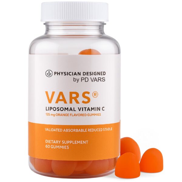Etiqueta de VARS Liposomal Vitamin C Gummies
