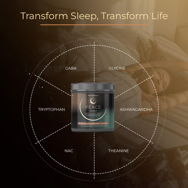 Peace Sleep ingredientes naturales para mejor sueño