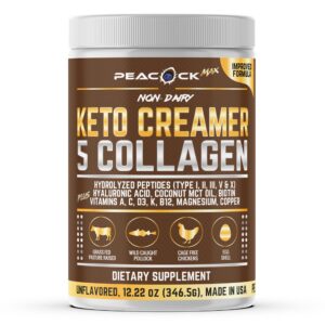 Version 1.0.0 Frasco Peacock Max crema cafe colageno keto