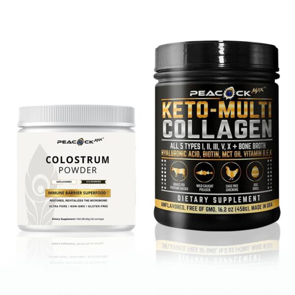 Peacock Max Keto multi colágeno frente