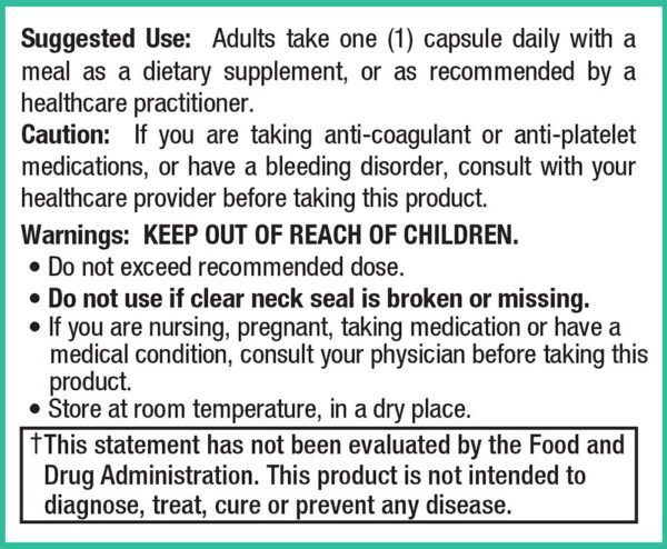 Version 1.0.0 Detalle de empaque Peak BP Platinum