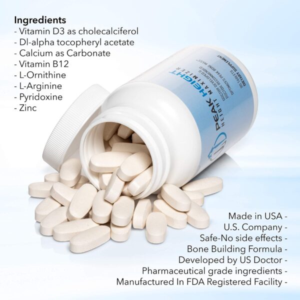 Peak Height etiqueta detallada