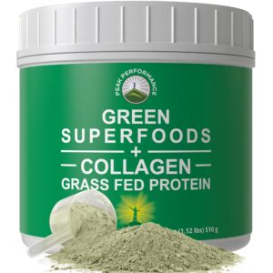 Frasco de Peak Performance Greens Superfood