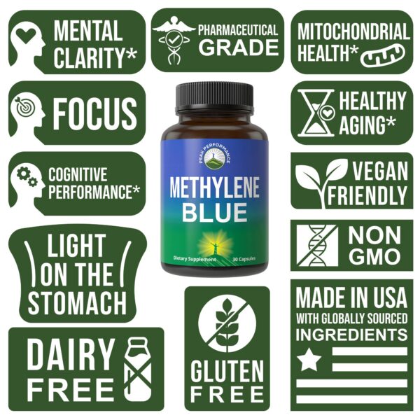 Peak Performance Metileno Azul caja frontal