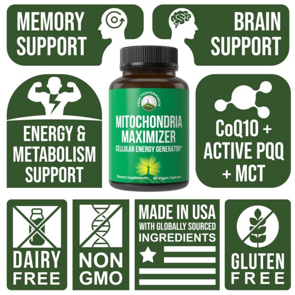 Peak Performance Mitocondria Maximizer envase