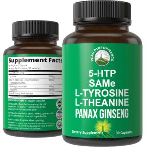 Version 1.0.0 Botella de Peak Performance con etiqueta