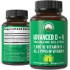Peak Performance vitamina d 2000 iu con vitaminas k cápsulas vegetales