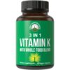 Peak Performance Vitamina K suplemento vegano 30 cápsulas