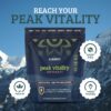 Envase Peak Vitality Shilajit gomitas