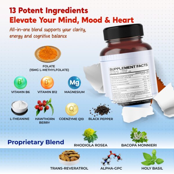 Frasco de Peakpury 150 cápsulas