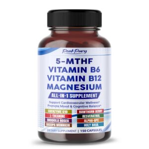 Frontal de PEAKPURY Ultra 5-MTHF 150 cápsulas