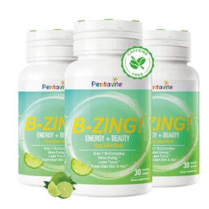Pentavite B-ZING masticable lima frente