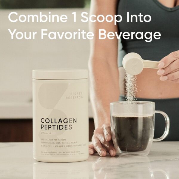 Péptidos de colágeno en polvo Sports Research