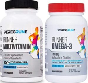 Version 1.0.0 Paquete PEREGRUNE multivitaminas y omega 3 para corredores