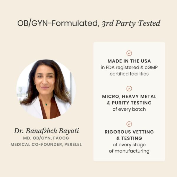 Etiqueta de Perelel Daily Iron Ease