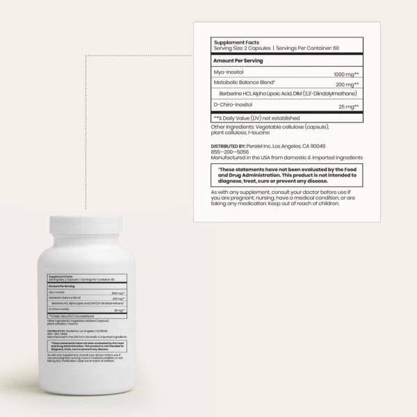 Version 1.0.0 Frasco de Perelel Hormone Balance Support