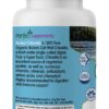 Perfect Chlorella cápsulas suplemento natural lado