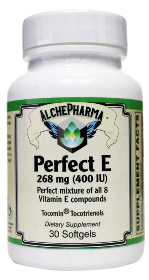 Envase Perfect E AlchePharma 30 cápsulas blandas