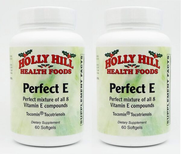 Perfect E Compound frasco y etiqueta