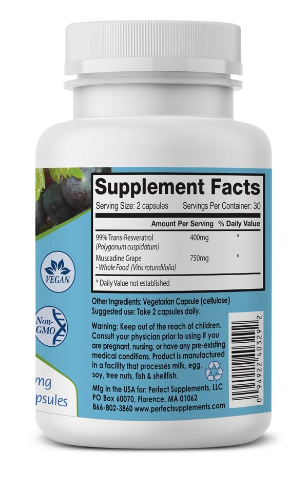 Cápsulas de ResGrape Max