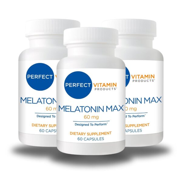 Version 1.0.0 Perfect Vitamin Melatonina 60mg cápsulas extra fuertes