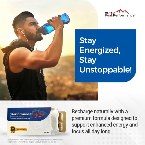 Ingredientes naturales PerformanceUltra para fuerza y stamina