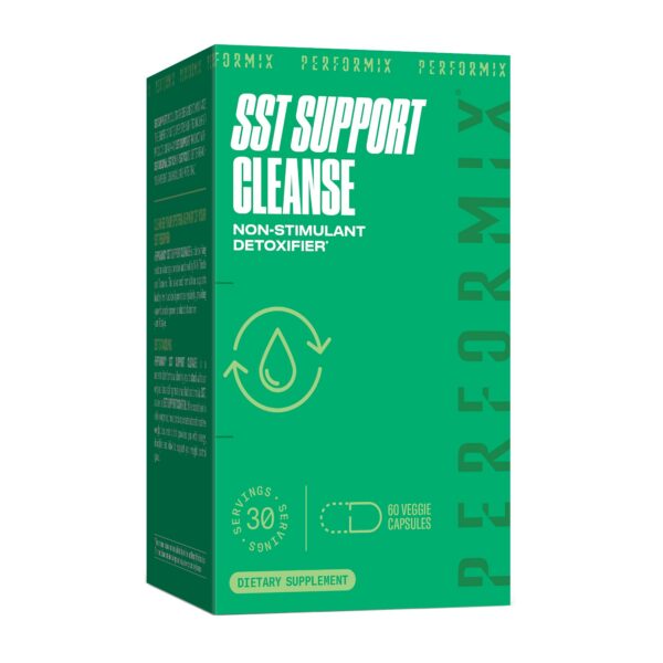 botella performix sst support cleanse desintoxicacion hepática 60 caps